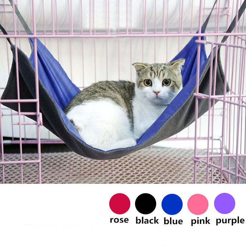 Waterproof Cat Hammock Bed For Cages - meowoholics