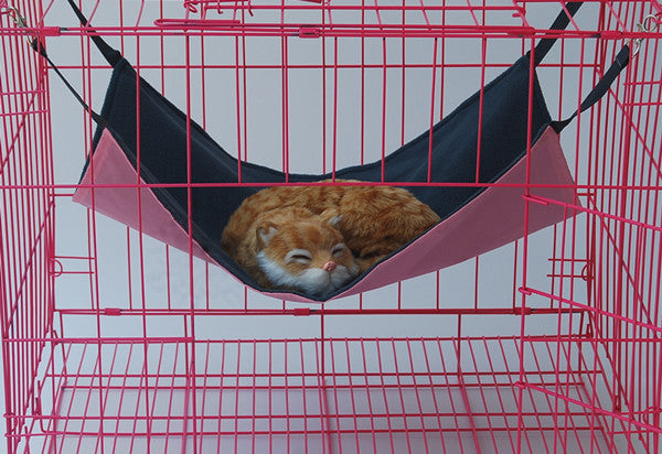 Waterproof Cat Hammock Bed For Cages - meowoholics