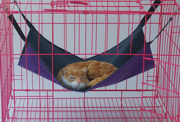 Waterproof Cat Hammock Bed For Cages - meowoholics