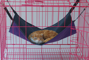 Waterproof Cat Hammock Bed For Cages - meowoholics