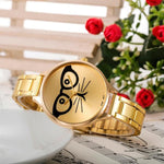 Luxury Cat Stainless Steel Watch For Women - meowoholics