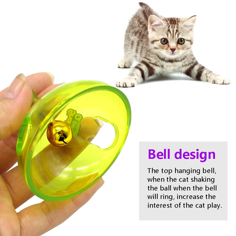 Interactive Cat IQ Treat Toy Food Dispenser For Cats - meowoholics