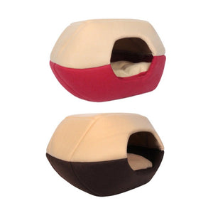 2 Uses Foldable Soft Warm Cat Bed House - meowoholics