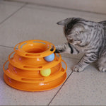 Tower of Tracks Interactive Toy for Cats - meowoholics