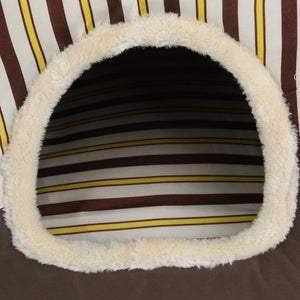 Portable Foldable Cat House with Mat Kennel Nest - meowoholics