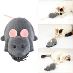 Remote Control Simulation Plush Mouse Toy For Cats - meowoholics