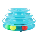 Tower of Tracks Interactive Toy for Cats - meowoholics