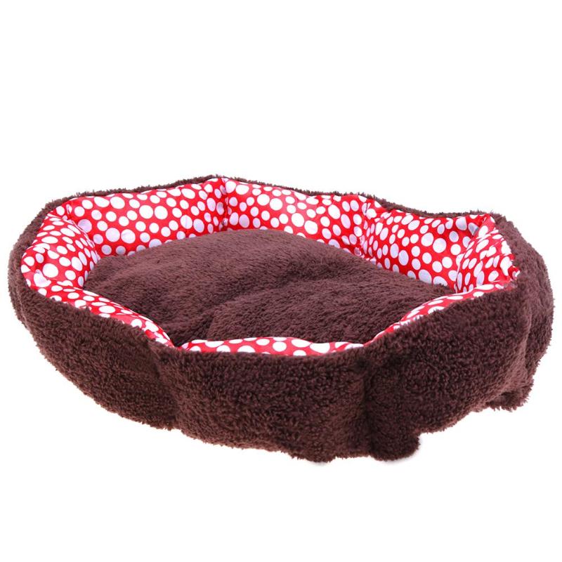 Warm Winter Cotton Plush Cat Bed - meowoholics