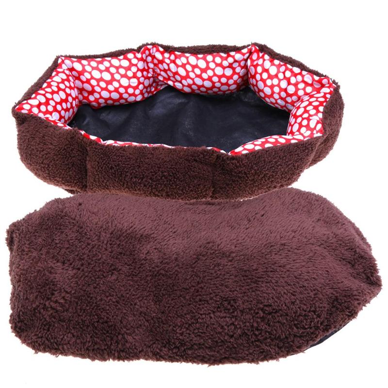 Warm Winter Cotton Plush Cat Bed - meowoholics