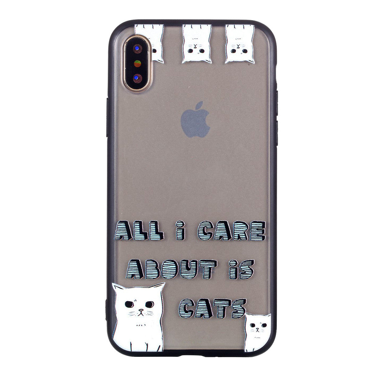 TPU Soft Shock Absorption Scratch Resistant Slim Protective Case - meowoholics