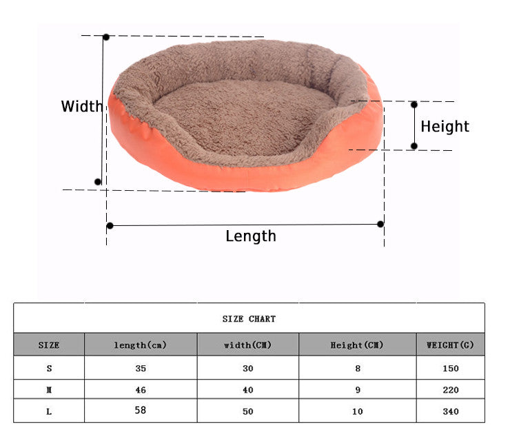 Soft Material Cats Pet Bed House - meowoholics