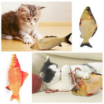 Lifelike Fish Shape Cat Teaser Cute Playing Toy - meowoholics