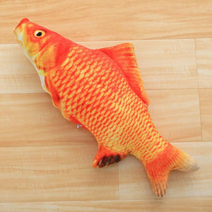 Lifelike Fish Shape Cat Teaser Cute Playing Toy - meowoholics