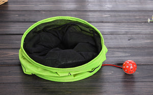 Pet Cat Foldable Tunnel Indoor Outdoor Training Toy - meowoholics