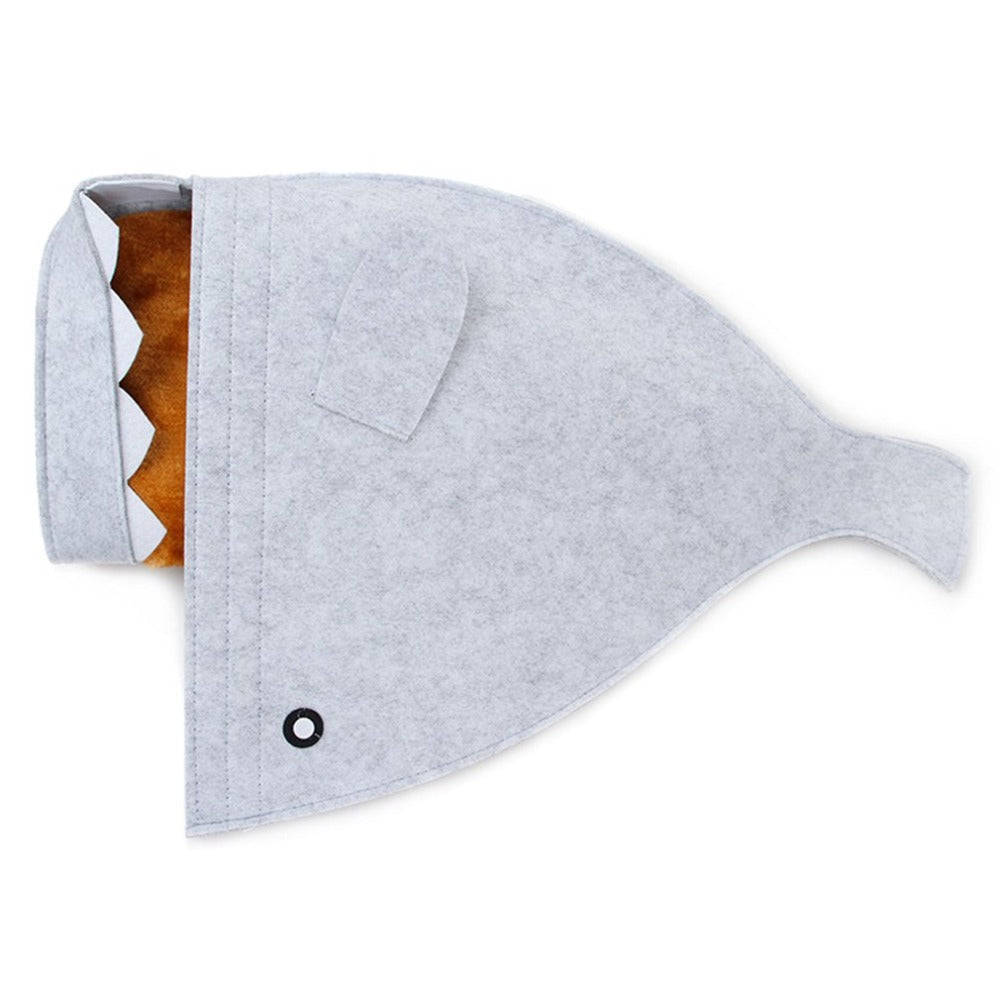 Cute Whale Shape Comfortable Cats Bed Breathable - meowoholics