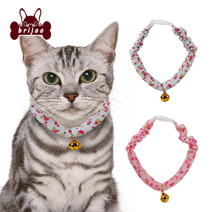 Soft Cat Collar Neck Band with Bell - meowoholics