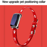 Smart GPS Tracker Mini Pets Collar Real time Locator GPS+LBS+WIFI Location - meowoholics