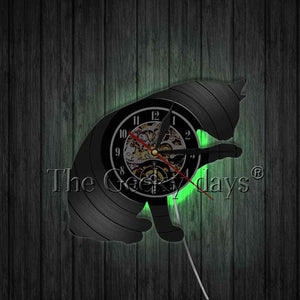 Cat 3D Decorative Art Wall Clock With LED For Light Effect - meowoholics